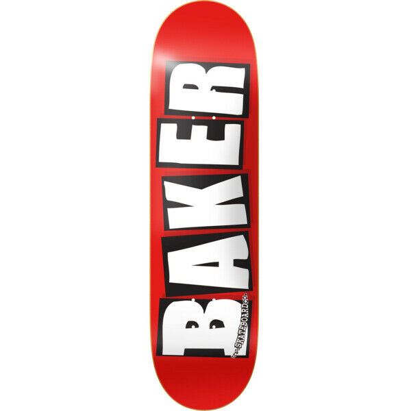 Baker Skateboard Deck OG Logo White 8"