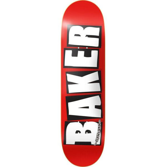 Baker Skateboard Deck OG Logo White 8"