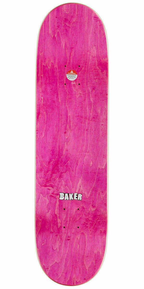 Baker Skateboard Deck OG Logo White 8"
