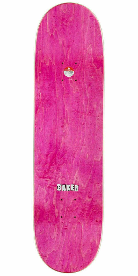 Baker Skateboard Deck OG Logo White 8"