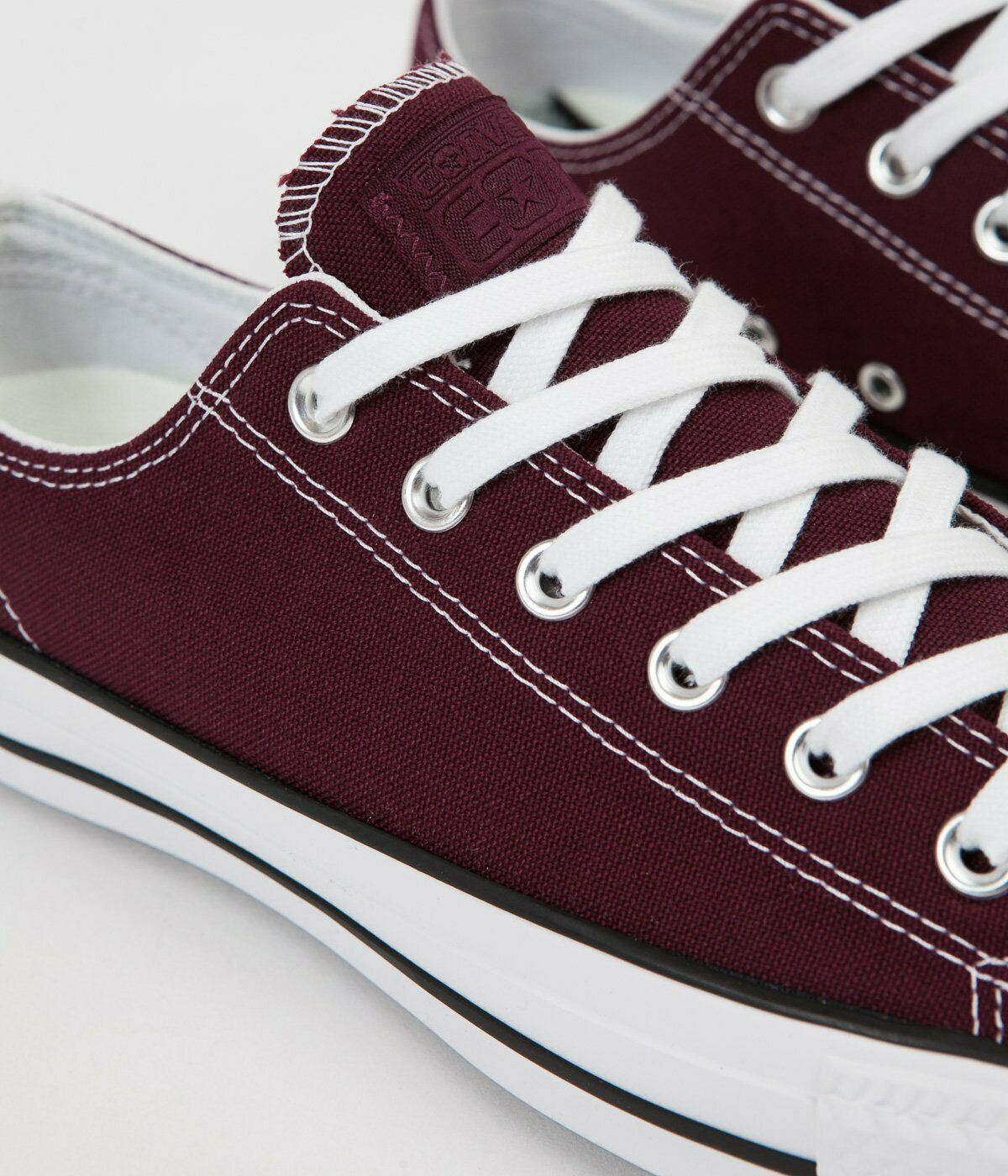 Cons Shoes CTAS PRO LOW Suede Rose Maroon White Converse Skateboard Sneakers