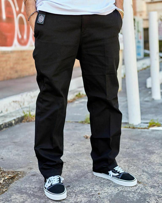 Modus Bearings Work Pants Baggy Fit BLACK