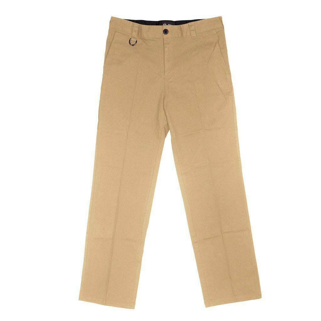 Modus Classic Work Pant Straight Fit Khaki Skateboard Bmx Pants