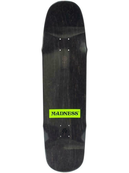 Madness Skateboard Deck Back Hand R7 Black 8.5"