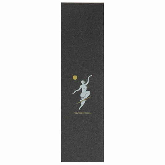 Polar Skate Co Grip Club Yellow 9" x 33" Full Skateboard Deck Griptape