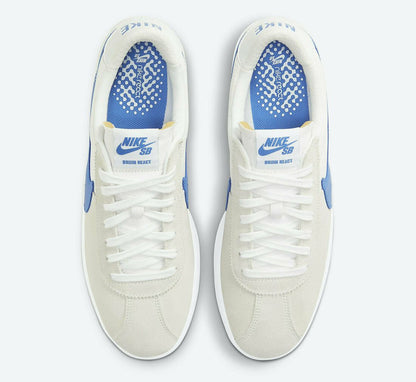 Nike SB Shoes Bruin React Summit White/Signal Blue USA SIZE Skateboard Sneakers