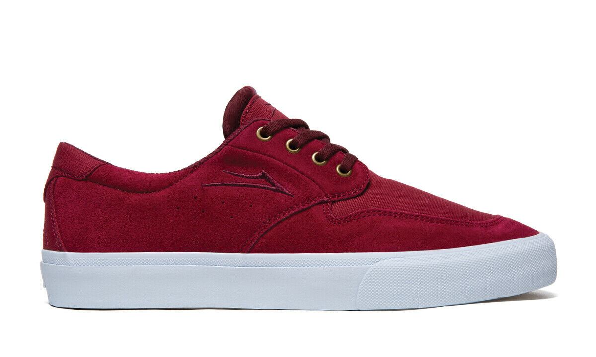 Lakai Shoes Riley Hawk 3 Cardinal Suede USA SIZE Skateboard Sneakers