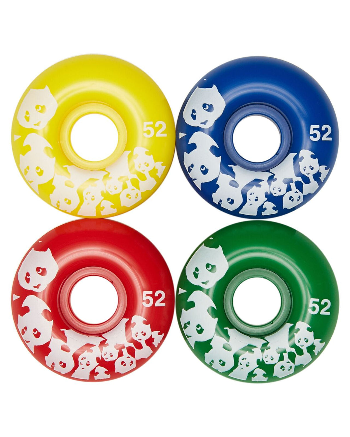Enjoi Skateboard Wheels Spectrum Multi 52Mm
