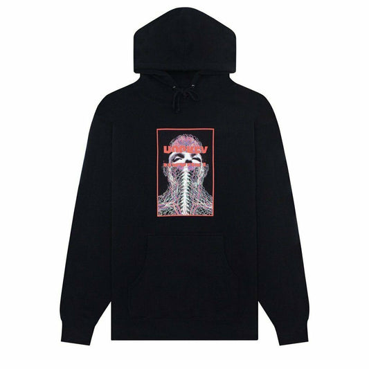Hockey Hood Nerves Black Skateboard Hoodie Hoody