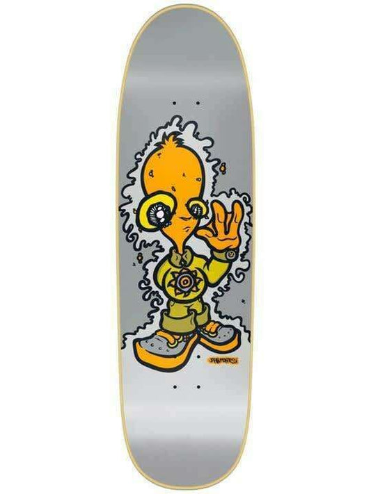 New Deal Skateboards Deck John Montessi Alien Grey 8.75" Reissue