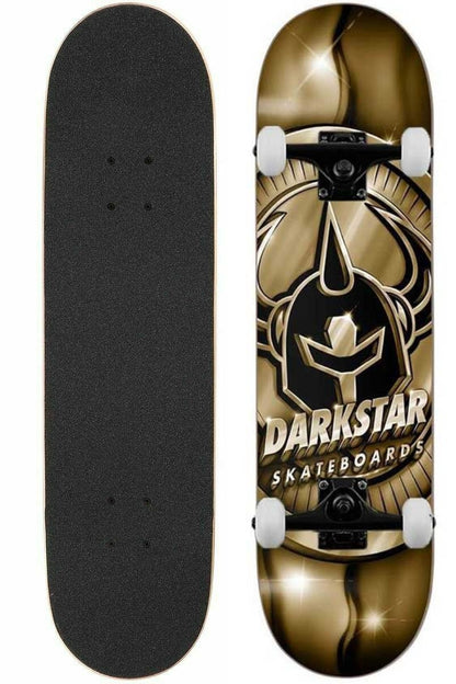 Darkstar Skateboard Complete Anodize FP Gold 8" Pre-Assembled