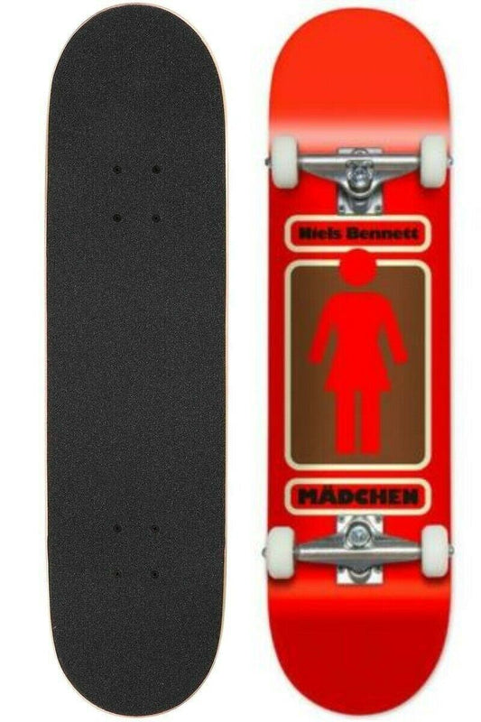 GIRL Skateboard Complete Niels Bennett 93 Til WR41 8.25" Pre-Assembled