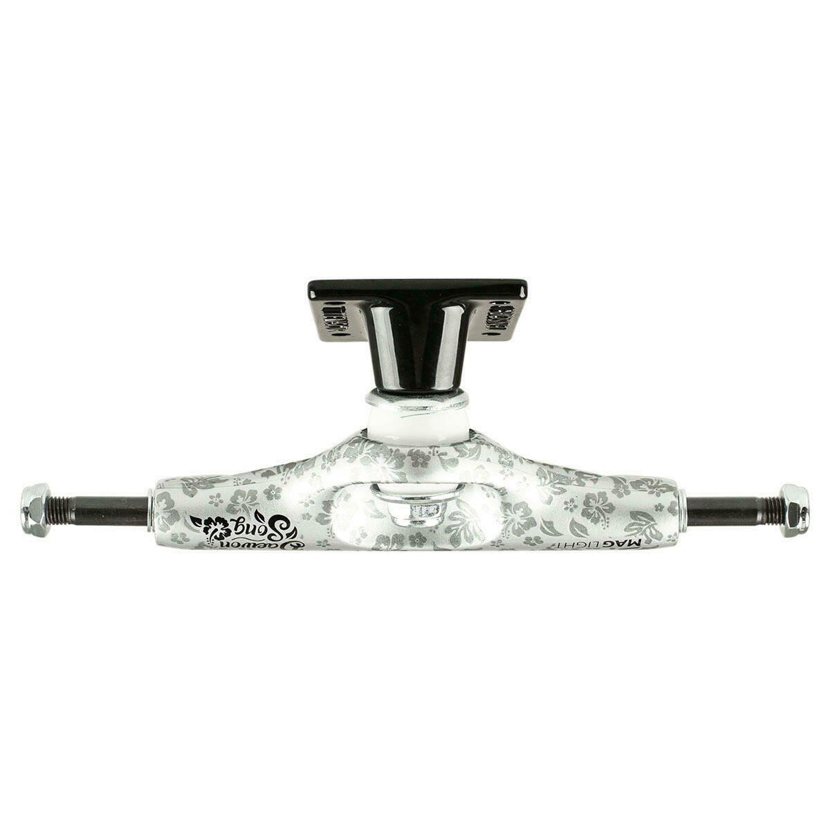 Tensor Skateboard Trucks Mag Light Slicks Daewon Song Black 5.25 Hollow 8"