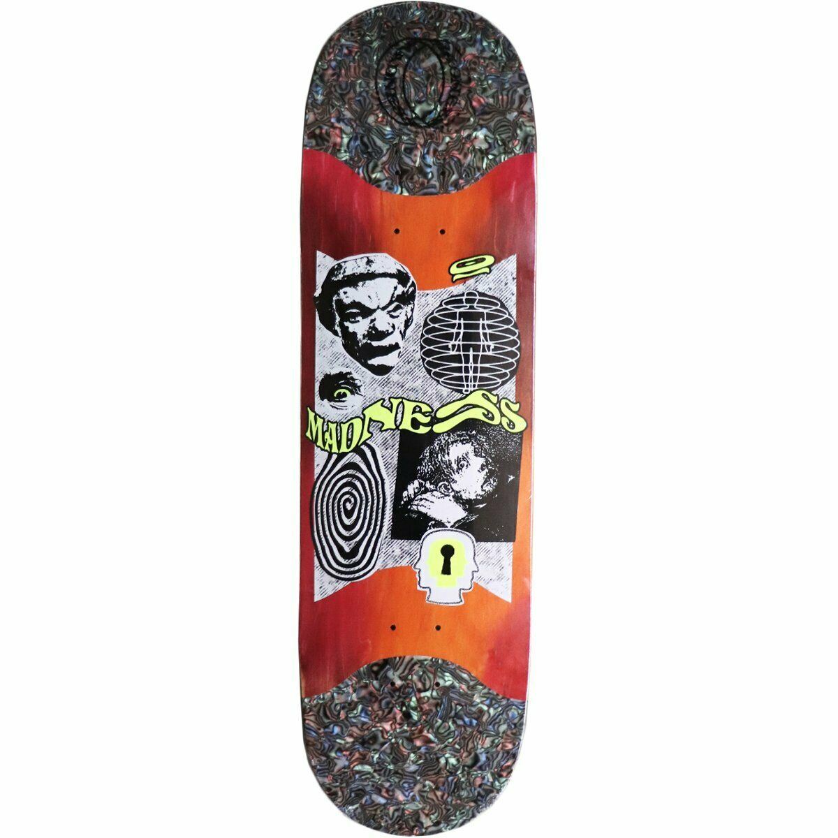 Madness Skateboard Deck Outcast R7 Slick Popsicle 8 625 Orange