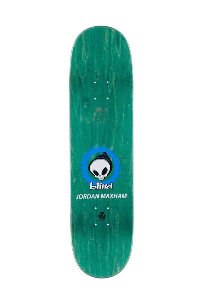 FULL SET of Blind Skateboards Reaper Blue Foil Series 4 Limited Edition Decks