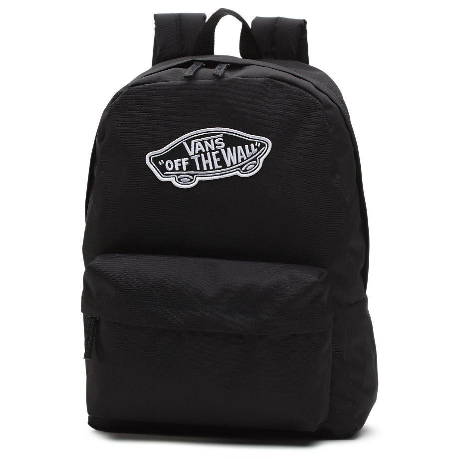 Vans Backpack Realm Black Off The Wall Travel School Bag