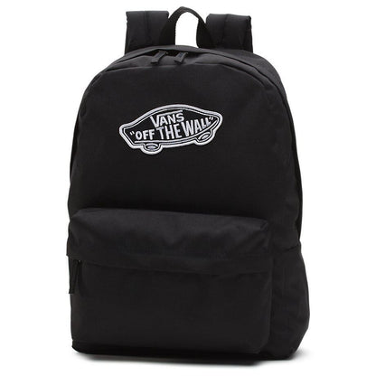 Vans Backpack Realm Black Off The Wall Travel/School Bag