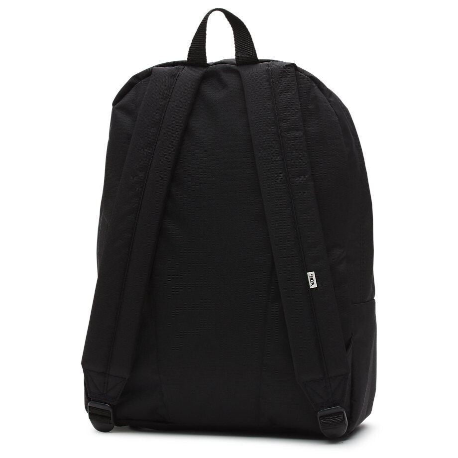 Vans Backpack Realm Black Off The Wall Travel/School Bag