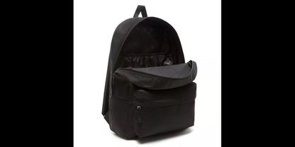 Vans Backpack Realm Black Off The Wall Travel/School Bag