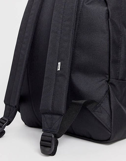 Vans Backpack Realm Black Off The Wall Travel/School Bag