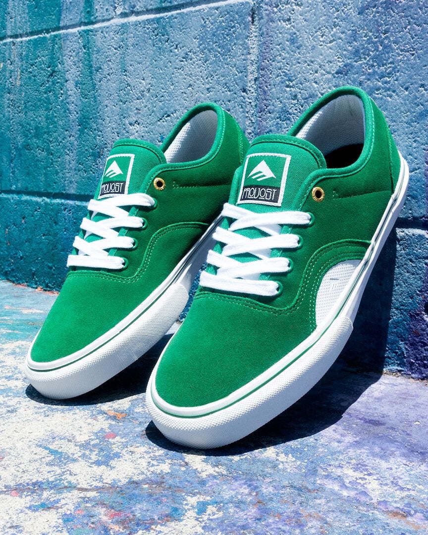 Emerica Shoes Provost G6 Green Usa Skateboard Sneakers