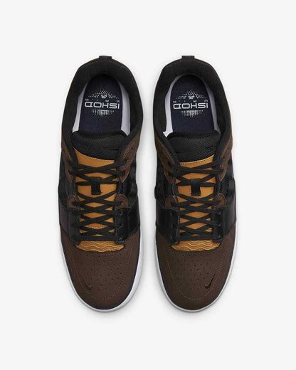 Nike SB Shoes Ishod Premium Baroque Brown Black Obsidian US SIZE Skate Sneakers