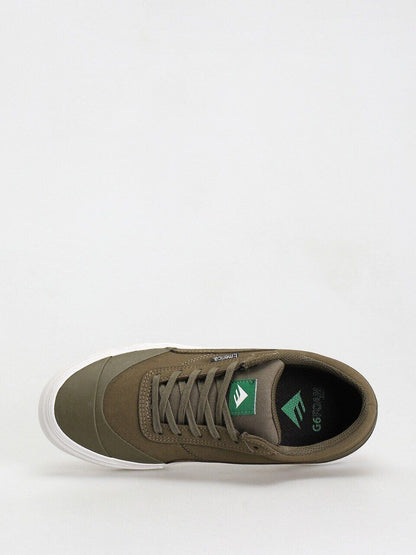 Emerica Shoes Vulcano Olive USA Skateboard Sneakers
