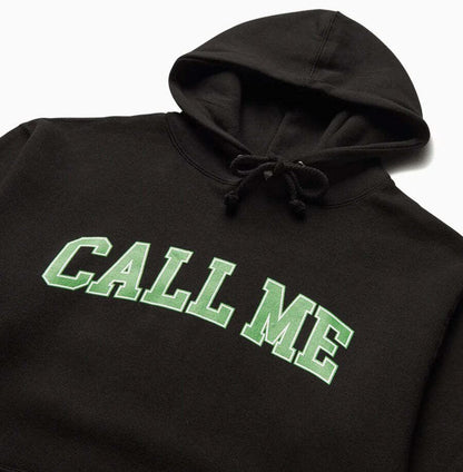 Call Me 917 Hood Call Me Black Skateboard Hoody Pullover Hoodie