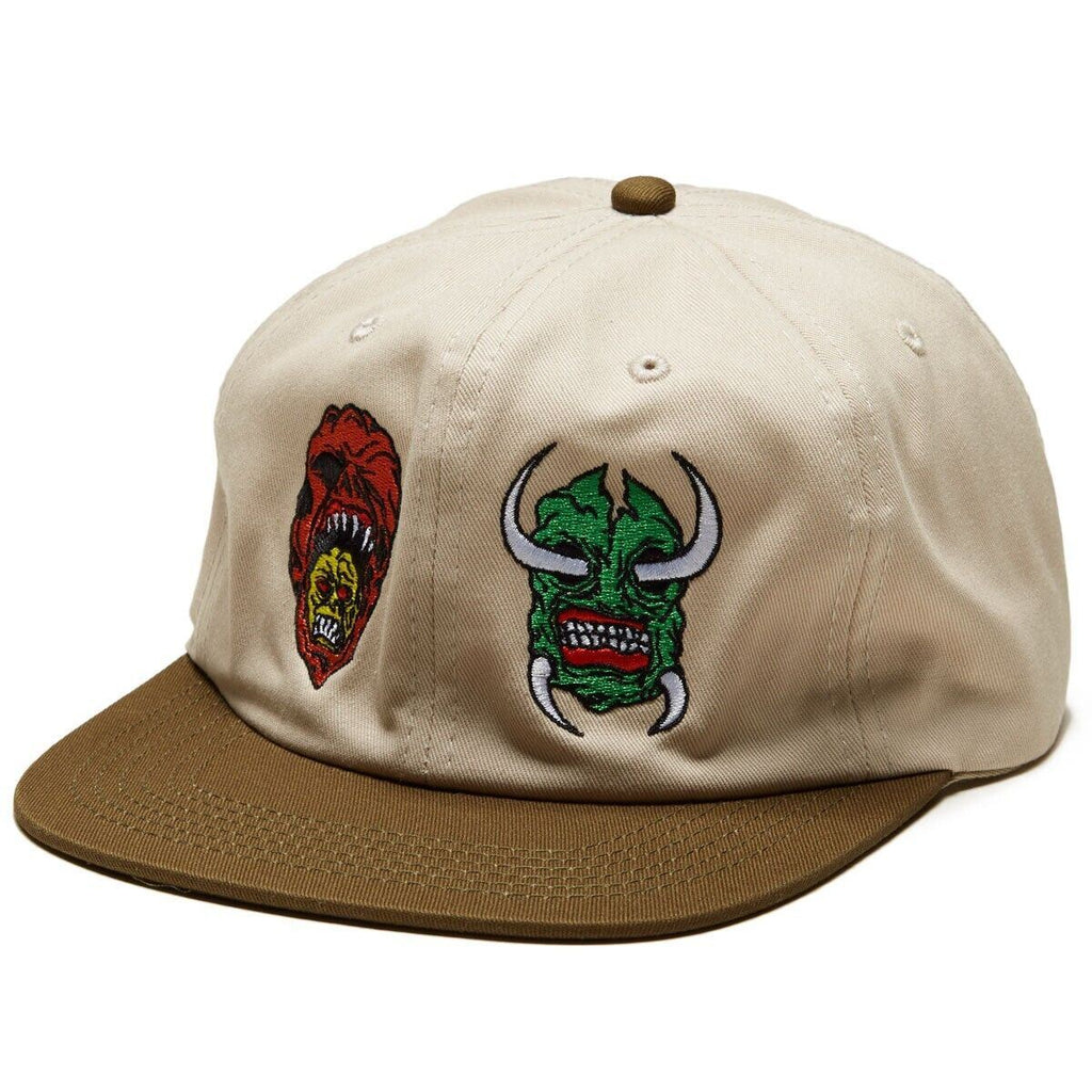 Baker Cap Two Face Tan Snapback Skateboard Hat