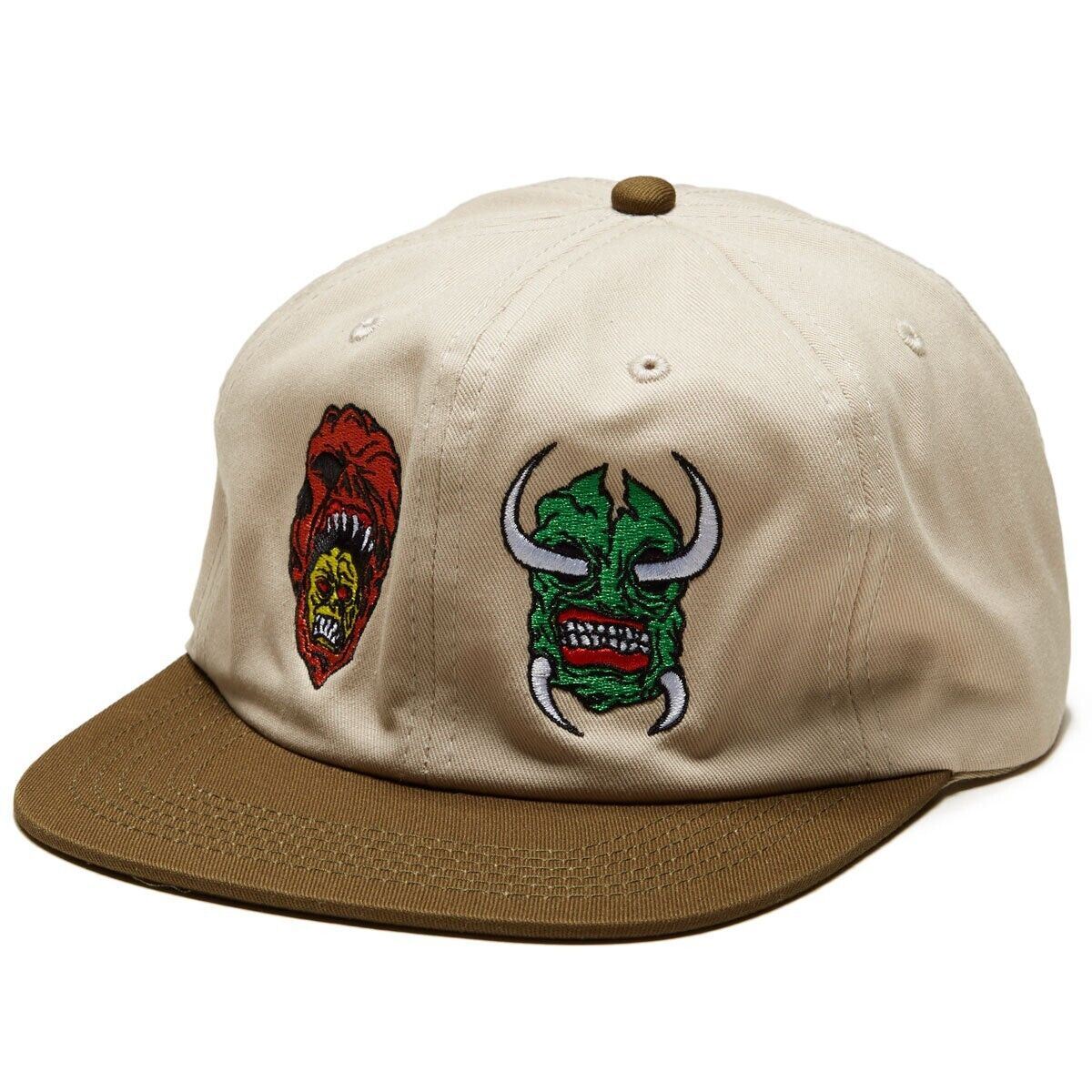 Baker Cap Two Face Tan Snapback Skateboard Hat