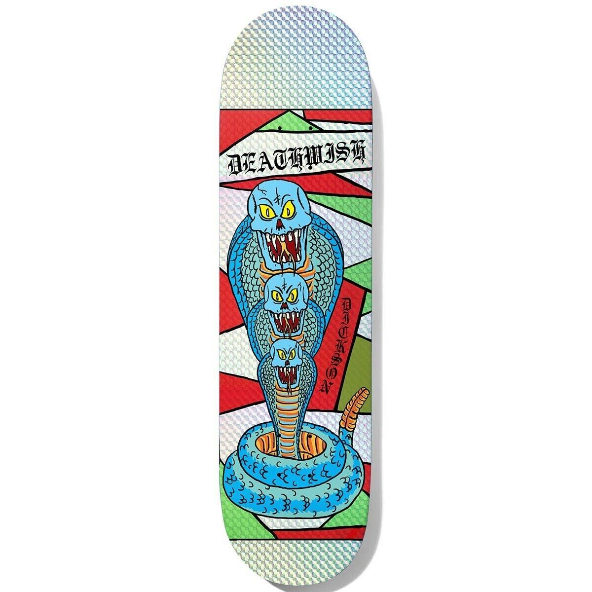 Deathwish Skateboard Deck Jon Dickson Cobra La La La 8 25