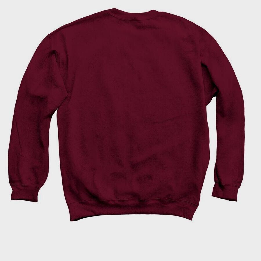 Thrasher Crew Neckface Cop Car Maroon Skateboard Pullover Sweatshirt