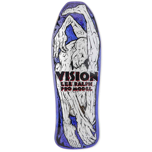 Vision Skateboards Deck Lee Ralph Purple Stain/Silver 10.25" Reissue