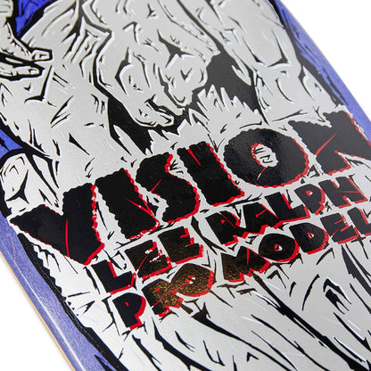 Vision Skateboards Deck Lee Ralph Purple Stain/Silver 10.25" Reissue