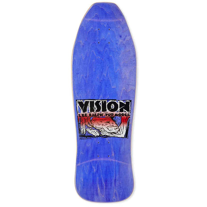 Vision Skateboards Deck Lee Ralph Purple Stain/Silver 10.25" Reissue