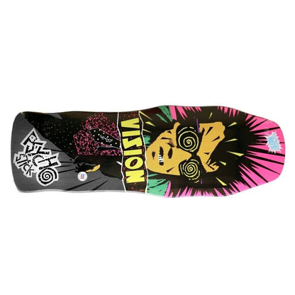 Vision Skateboards Deck Psycho Stick Black Stain 10" Reissue