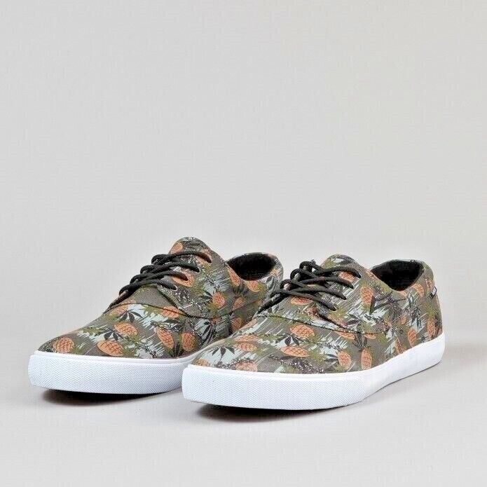 Lakai Shoes Camby X Ftc Pineapple Kush Black Us Size Skateboard Sneakers