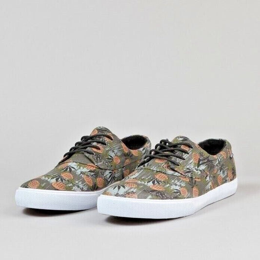 Lakai Shoes Camby x FTC Pineapple Kush Black US SIZE Skateboard Sneakers
