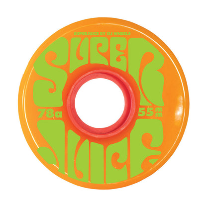 OJ Wheels 55mm Mini Super Juice Orange Green 78a Skate Longboard Cruiser Wheels