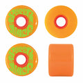 Oj Wheels 55Mm Mini Super Juice Orange Green 78A Skate Longboard Cruiser Wheels