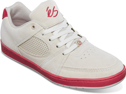 eS Shoes Accel Slim Wade Desarmo White White Red USA SIZE Skateboard Sneakers