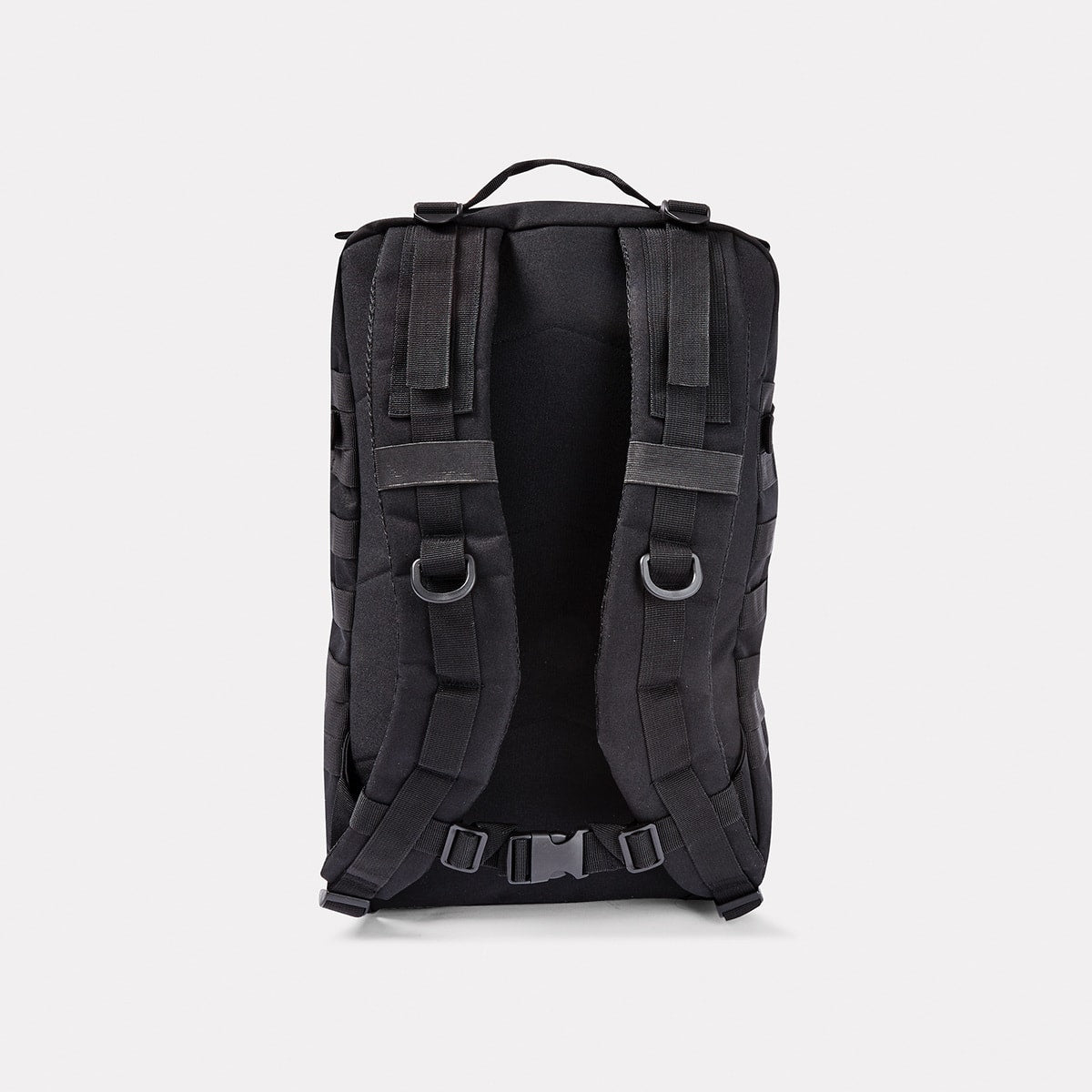 Kingpin Skate Supply Backpack Skateboard Straps Black/Black Travel School Bag