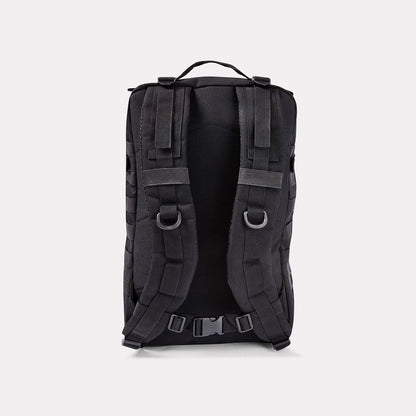 Kingpin Skate Supply Backpack Skateboard Straps Black/Black Travel School Bag