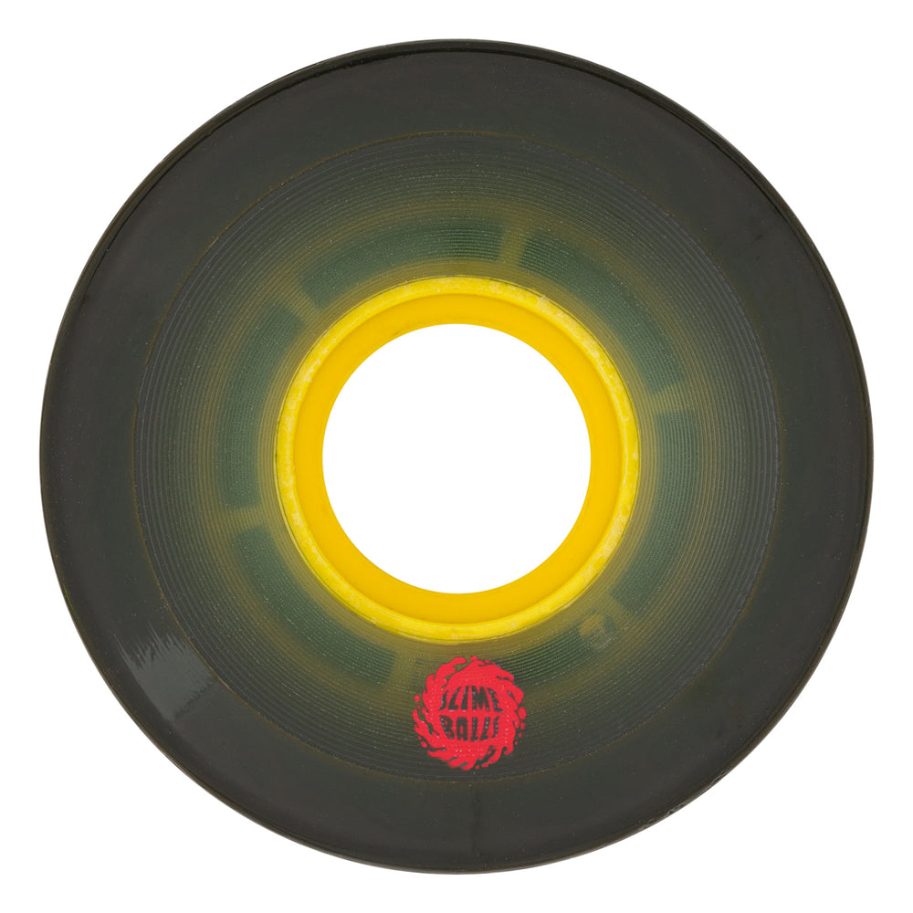 Santa Cruz Wheels 54.5mm Flame Mini OG Slime Trans Black 78a Slime Balls