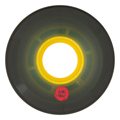 Santa Cruz Wheels 54.5mm Flame Mini OG Slime Trans Black 78a Slime Balls