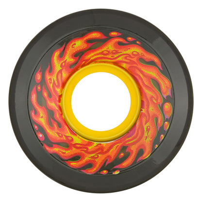 Santa Cruz Wheels 54.5mm Flame Mini OG Slime Trans Black 78a Slime Balls