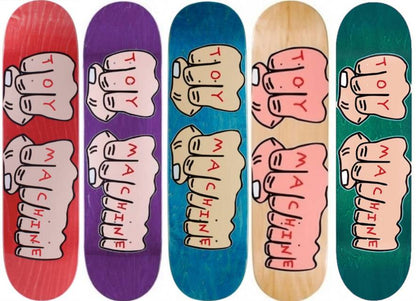 Toy Machine Skateboard Deck Fists XL 8.5"