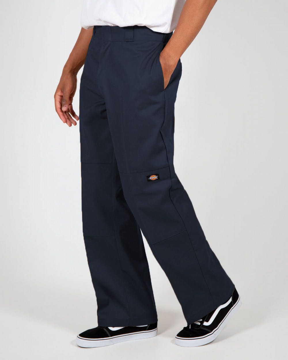 Dickies Pants Double Knee Loose Fit Dark Navy 85-283 Skateboard Work Pant