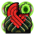 Powell Peralta Wheels Dragon Formula 52Mm 93A Green