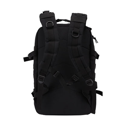 Kingpin Skate Supply Backpack Skateboard Straps Black/Black Travel School Bag